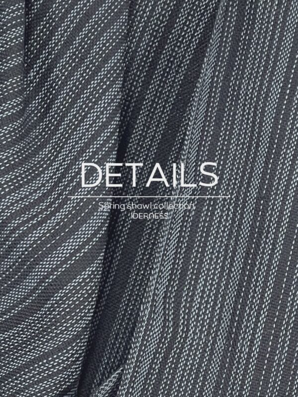 شال دستباف طرح شبنم